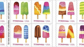 Illustration for article titled The dream of the ’90s is alive with new scratch-and-sniff ice pop postage stamps